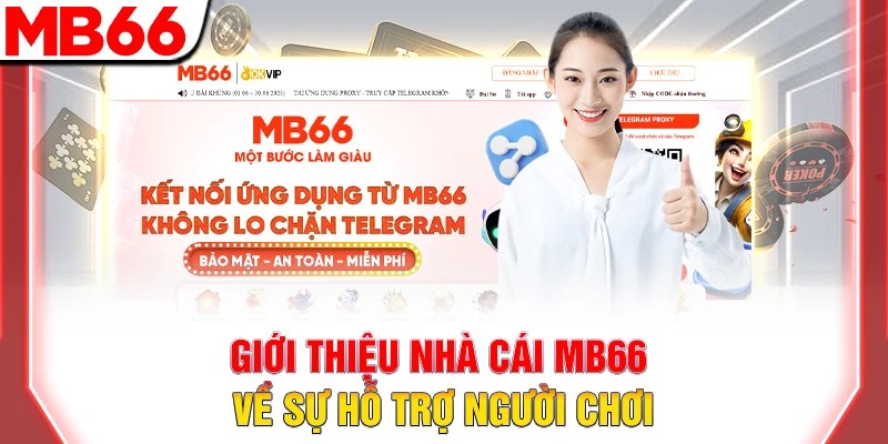 Giới thiệu nhà cái MB66 về sự hỗ trợ người chơi